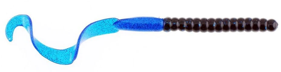 BERKLEY POWERBAIT POWER WORM 7" BLACK/BLUE