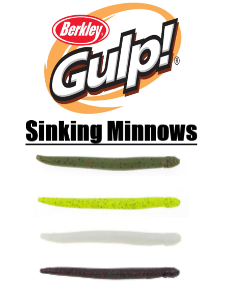 GULP SINKING MINNOWS 5"