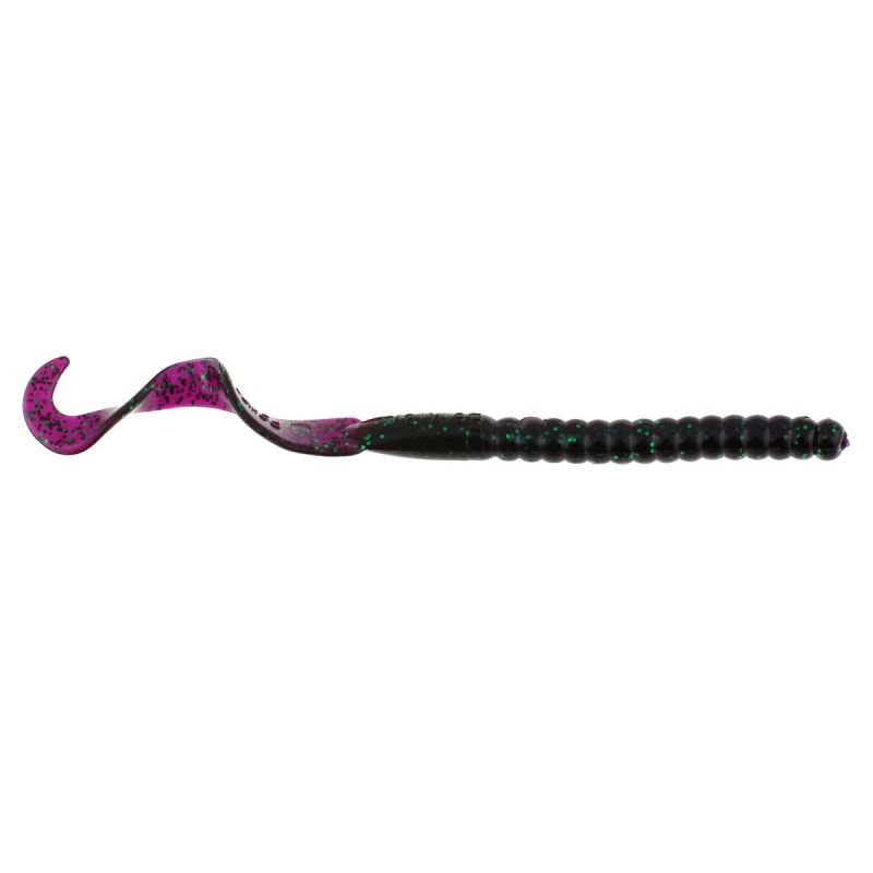 BERK POWER WORM 7" WTRMLN PUR FL