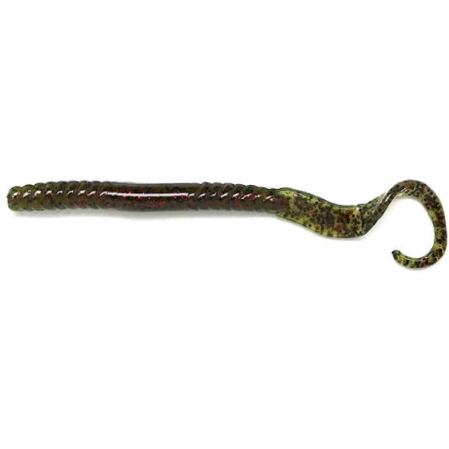 BERKLEY POWER WORM 4" WATERMELON RED