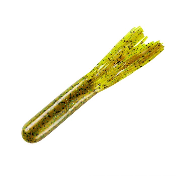 YUM TUBE 4" PMPKN PEPPER/GRN